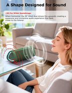 BolaButty Portable Bluetooth Speaker – HD Sound, 20H Playtime, IPX5 Waterproof, RGB Lights (BT 5.3)