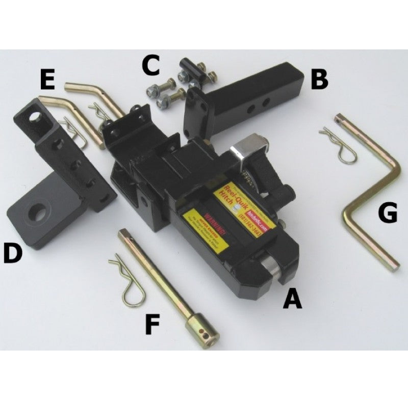 The Reel-Quik Hitch HD - 10,000lb Towing Capacity