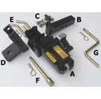 The Reel-Quik Hitch HD - 10,000lb Towing Capacity