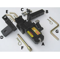 The Reel-Quik Hitch HD - 10,000lb Towing Capacity