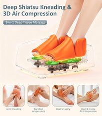 MOUNTRAX Foot Massager with Heat & Remote