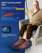 MOUNTRAX Foot Massager with Heat & Remote