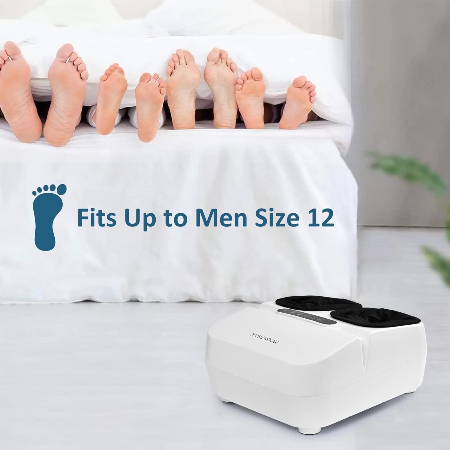 MOUNTRAX Foot Massager with Heat & Remote