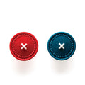 Button Up/Magnetic Holders - Turquoise & Red