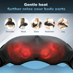 Mo Cuishle Shiatsu Neck & Back Massager with Heat – Deep Tissue 4D Kneading Pain Relief