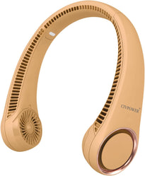 Portable Bladeless Neck Fan – Hands-Free Cooling, Rechargeable, 3 Speeds