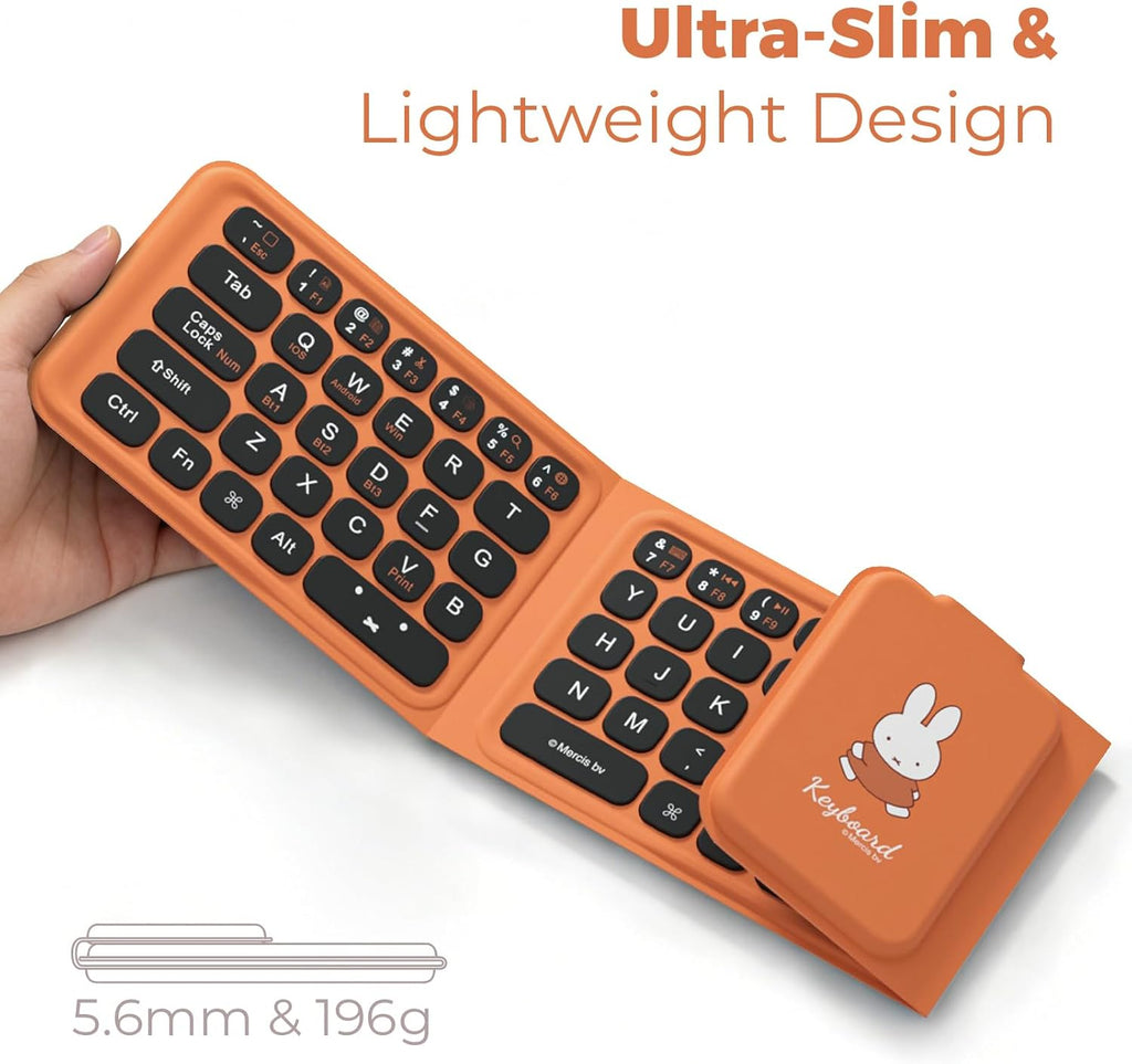 MIPOW Triple-Fold Bluetooth Keyboard