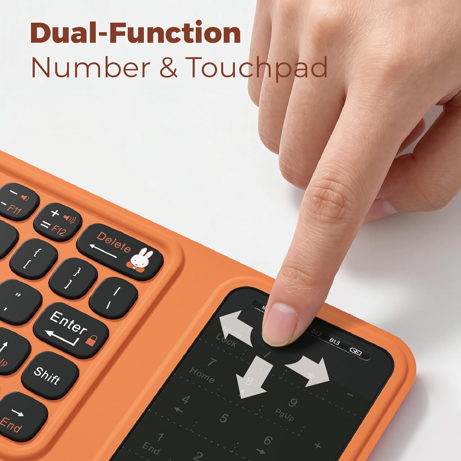 MIPOW Triple-Fold Bluetooth Keyboard