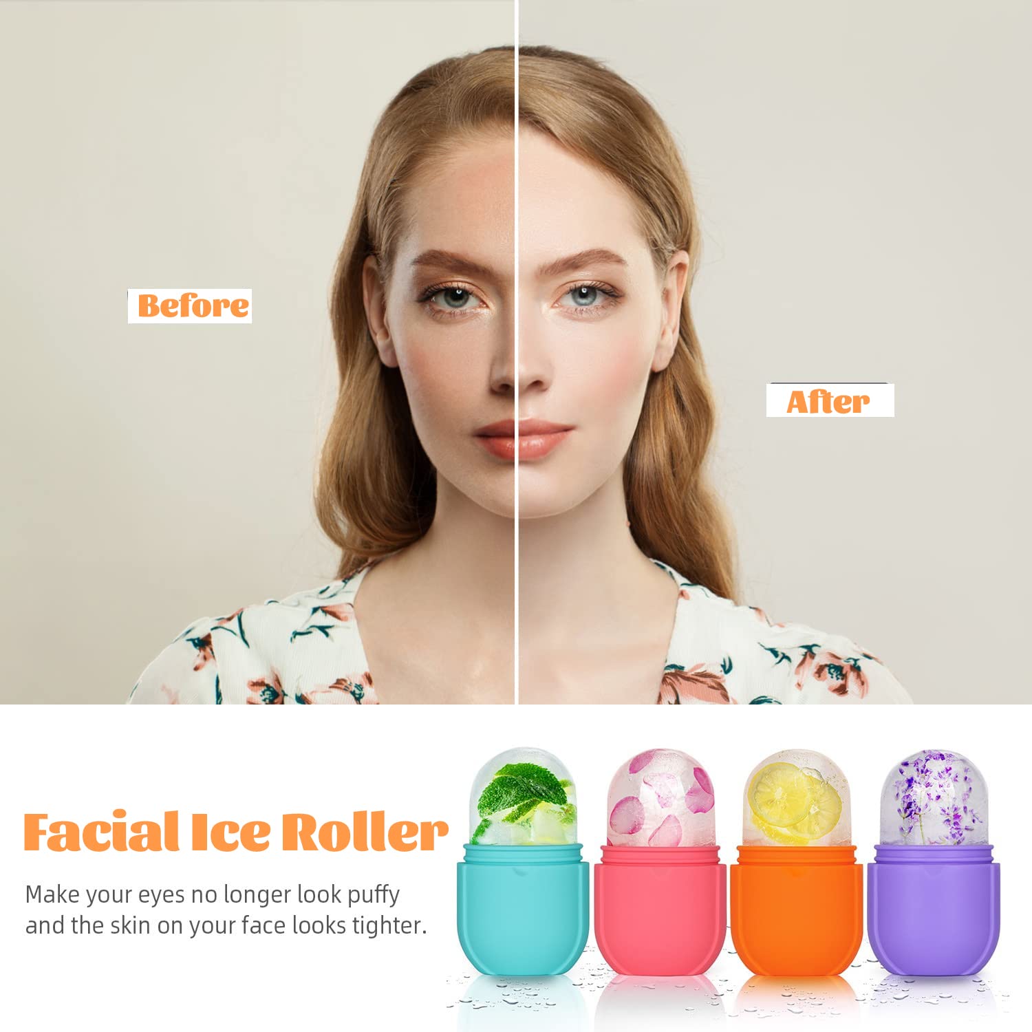 IMEASY Silicone Ice Roller for Face & Eyes