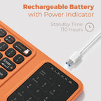 MIPOW Triple-Fold Bluetooth Keyboard