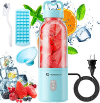 HOMEXUP Portable Personal Blender – 500ml Smoothie & Juice Maker