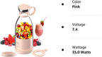 OTPEIR Portable USB Blender – 350ml Personal Smoothie Maker