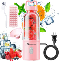 HOMEXUP Portable Personal Blender – 500ml Smoothie & Juice Maker