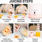 OTPEIR Portable USB Blender – 350ml Personal Smoothie Maker