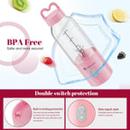 HOMEXUP Portable Personal Blender – 500ml Smoothie & Juice Maker