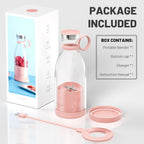 OTPEIR Portable USB Blender – 350ml Personal Smoothie Maker