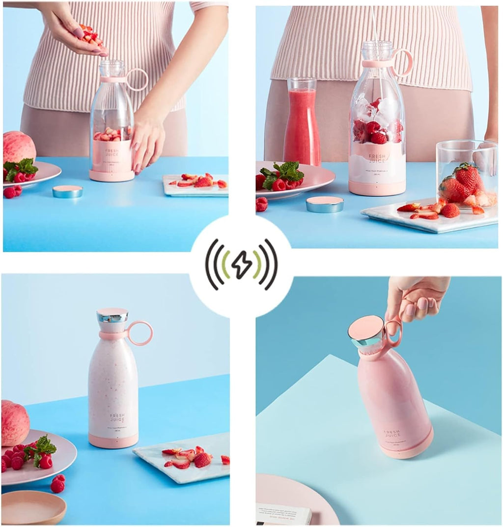 OTPEIR Portable USB Blender – 350ml Personal Smoothie Maker