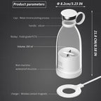 OTPEIR Portable USB Blender – 350ml Personal Smoothie Maker