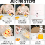 OTPEIR Portable USB Blender – 350ml Personal Smoothie Maker