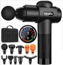 TOLOCO Deep Tissue Massage Gun – Black