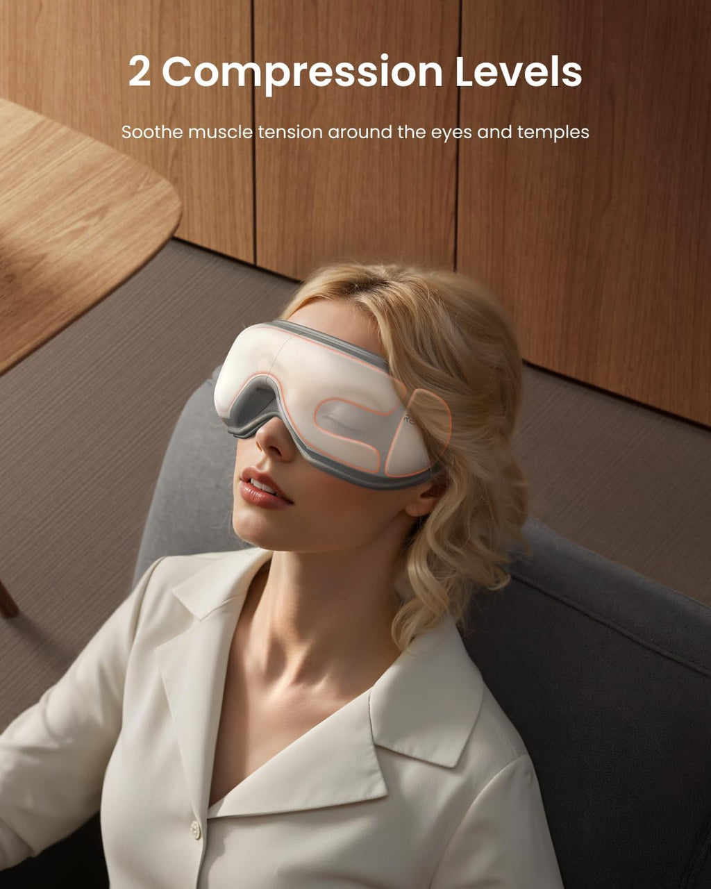 RENPHO Eyeris 1 Heated Eye Massager with Heat, Bluetooth & Remote