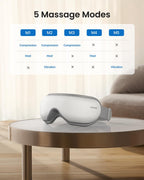 RENPHO Eyeris 1 Heated Eye Massager with Heat, Bluetooth & Remote