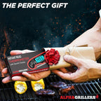 Alpha Grillers Instant Read Digital Meat Thermometer – Waterproof Fast Cooking Probe