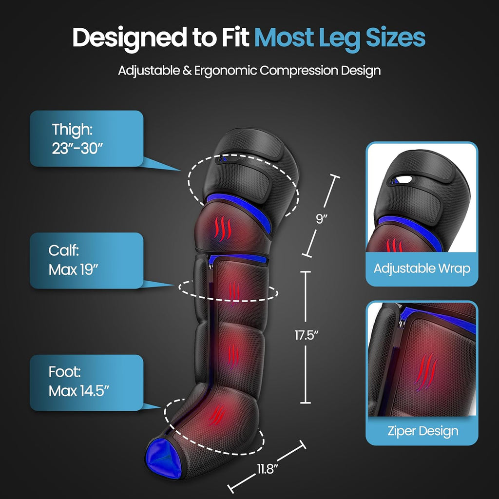 ENUPRO Air Compression Leg Massager – Model FE7204B