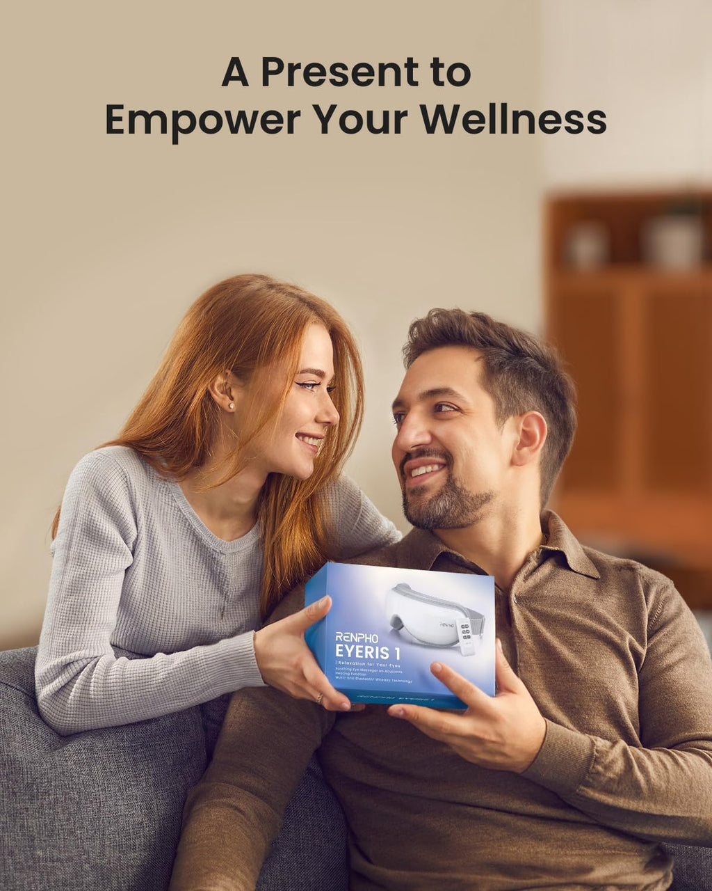 RENPHO Eyeris 1 Heated Eye Massager with Heat, Bluetooth & Remote