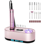 40,000RPM Electric Nail Drill – LCD Display Nail File Kit