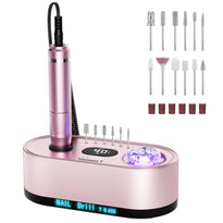 40,000RPM Electric Nail Drill – LCD Display Nail File Kit