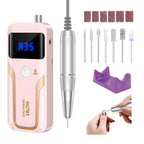 35,000RPM Cordless Nail Drill Kit – Rechargeable & Portable
