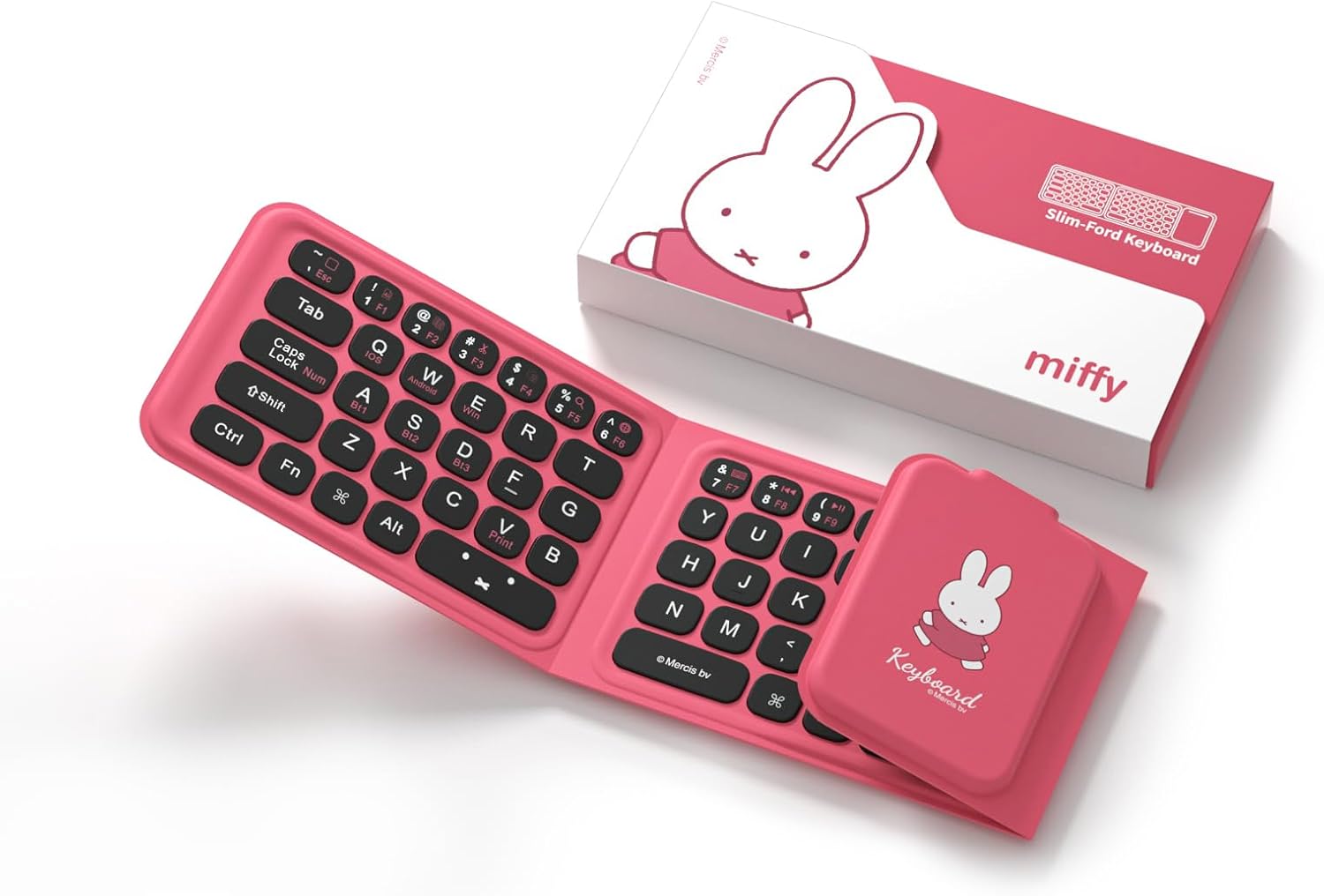 MIPOW Triple-Fold Bluetooth Keyboard