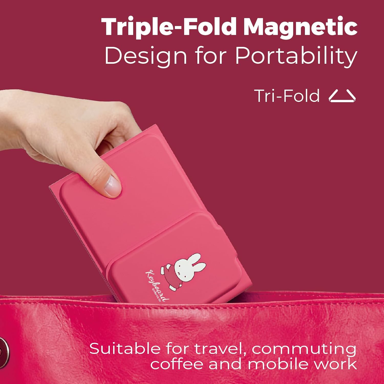 MIPOW Triple-Fold Bluetooth Keyboard