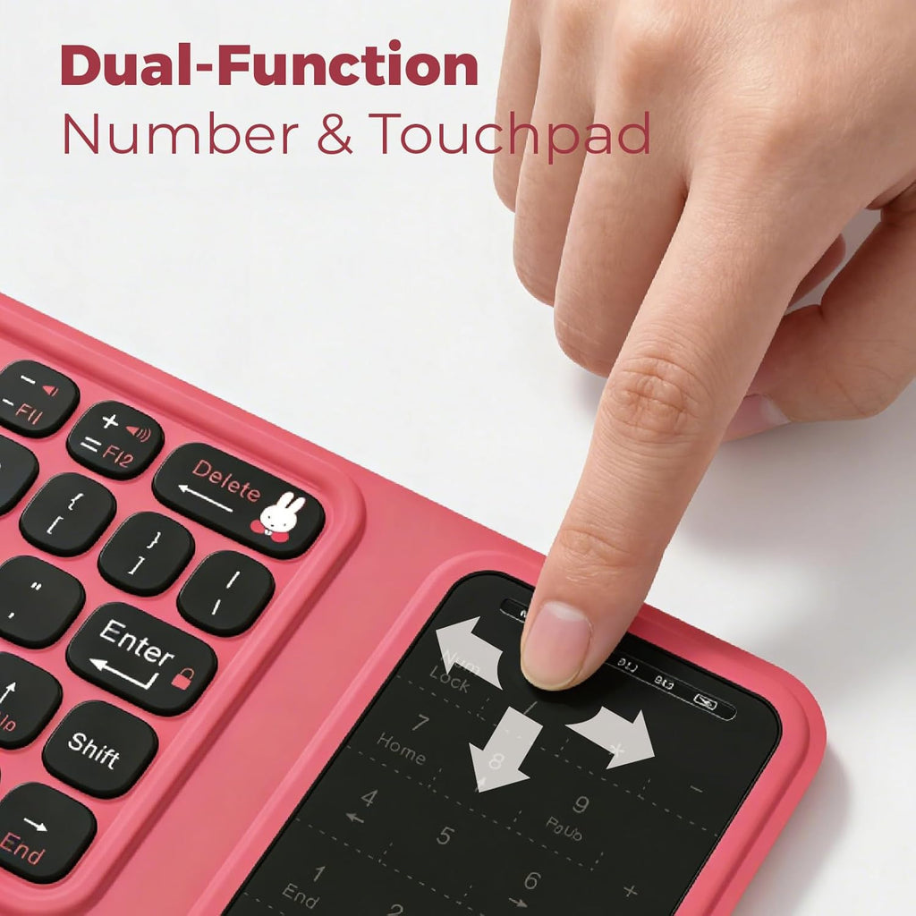 MIPOW Triple-Fold Bluetooth Keyboard