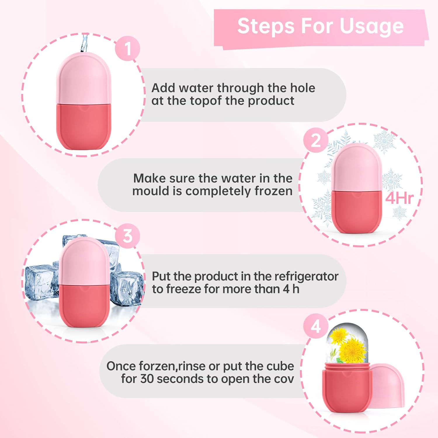 IMEASY Silicone Ice Roller for Face & Eyes