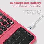 MIPOW Triple-Fold Bluetooth Keyboard