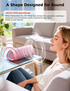 BolaButty Portable Bluetooth Speaker – HD Sound, 20H Playtime, IPX5 Waterproof, RGB Lights (BT 5.3)