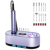 40,000RPM Electric Nail Drill – LCD Display Nail File Kit