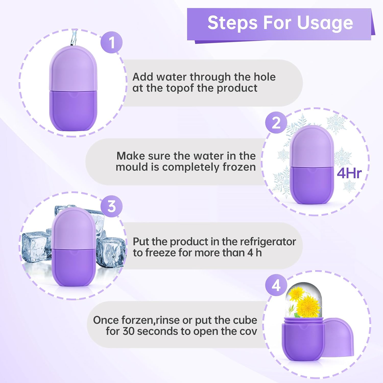 IMEASY Silicone Ice Roller for Face & Eyes