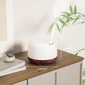ASAKUKI 500ML Essential Oil Diffuser with Remote & LED Lights