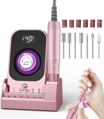 40,000RPM Cordless Nail Drill Kit – Rechargeable & Portable