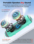 BolaButty Portable Bluetooth Speaker – HD Sound, 20H Playtime, IPX5 Waterproof, RGB Lights (BT 5.3)