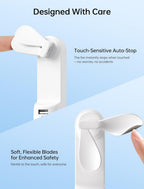 3-in-1 Mini Portable Fan – Rechargeable Fan + Power Bank + Flashlight