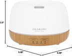 ASAKUKI 500ML Essential Oil Diffuser with Remote & LED Lights