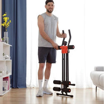 Folding abdominal machine - ABSMACH