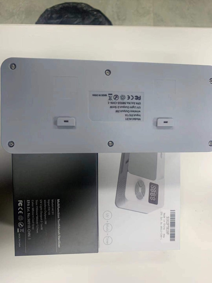 iHave Wall Mounted Toothpaste Dispenser with Toothbrush Holder