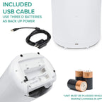 Arf Pets Smart Automatic Pet Feeder with Wi-Fi, HD Camera with Voice and Video Recording, Programmable Food Dispenser for Dogs & Cats with Easy App-Controlled, 29-Cup Capacity, for iPhone & Android