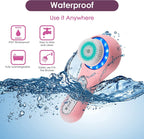 Electric Facial Cleansing Brush with 3 Operating Modes & 5 Replaceable Face Scrub Brush Heads, Waterproof Cleanser Remove Dirt, Oil, Makeup Residue, USB Rechargeable Facial Exfoliator & Massager (J02)