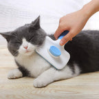 Atlamia Self Cleaning Grooming Slicker Brush for Cats and Dogs